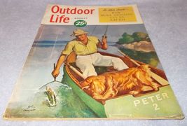 Outdoor Life Sporting Fishing Hunting Magazine John Howitt Cover August... - $9.95