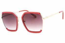 Guess Factory GF0418 69T Shiny Bordeaux/Bordeaux Gradient 58-21-135 Sung... - $32.53