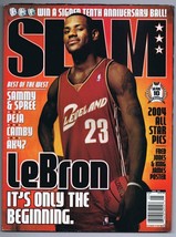 ORIGINAL Vintage May 2004 Slam Magazine Lebron James Cavaliers Rookie Cover - £47.47 GBP