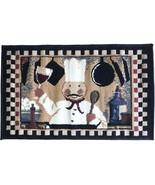 United Weavers Manhatten Chef with Wine Berber Rug / Mat 22&quot; x 36&quot; NEW  - $39.69 CAD