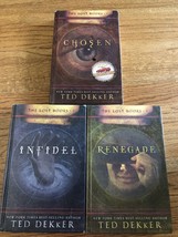 The Lost Books Ted Dekker - Lot of 3 - Volume 1 2 3 Chosen Infidel Renegade SET - $19.79