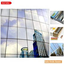 High-Quality S05 Mirror Window Film - UV Blocking &amp; Heat Control - 36in ... - $94.00