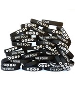 100 of Child Size THE FOUR Wristbands Religous Gospel Message Bracelet B... - $92.62 CAD