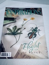 Inspirations Embroidery Needlework Magazine 118 &#39;23 Patterns Templates A... - $14.67