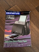 Olympus Camedia Digital High Speed Photo Quality Printer P-400 Gloss Paper 25 ct - £16.41 GBP