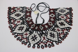 Moroccan Amazigh Beaded Necklace - Moroccan Amazigh Folklore Inspired Et... - $70.00