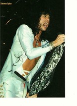 Steven Tyler Aerosmith teen magazine pinup clipping shirtless white shir... - $2.00