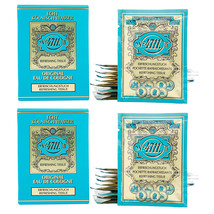 Pack of 2 New 4711 by Muelhens for Unisex - 10 Pc Refreshing Bath Tissues - £13.56 GBP