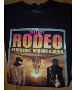 The Last Rodeo Tour 2010 Kix Brooks &amp; Ronny Dunn Signed T-Shirt Size S - £21.86 GBP
