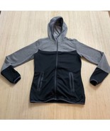 Marmot Gray Black Size Medium Women’s Full Zip Hooded Jacket - £21.91 GBP