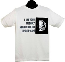 Universal Studios Japan Marvel Spider-man Men Graphic T-Shirt  w/ Zip Po... - £10.30 GBP