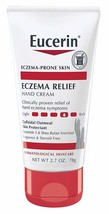 Eucerin Creme Eczema Relief Hand 2.7 Ounce Tube (80ml) (3 Pack) - £39.17 GBP