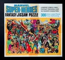 1988 Marvel puzzle:Spider-man,X-Men,Avengers,Fantastic Four,Hulk,Thor:INCOMPLETE - £27.62 GBP