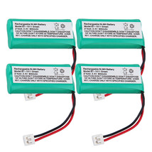 4-Pc Cordless Phone Battery Pack For V-Tech Cs6209 Cs6219 Cs6219-2 Cs6219-3 - £20.92 GBP