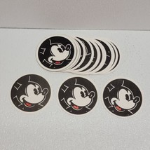 Vintage Set of 36 Mickey Mouse Thick Paper Coasters - $14.75