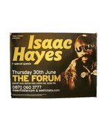 Isaac Hayes Tour Poster London Stunning Shot Concert - $61.93 CAD