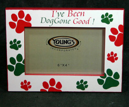 Dog Paws Christmas Picture Frame 4x6 - £9.39 GBP