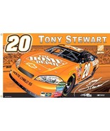 Tony Stewart #20, Home Depot Chevy Racing 3x5&#39; Two Side Flag - £15.98 GBP