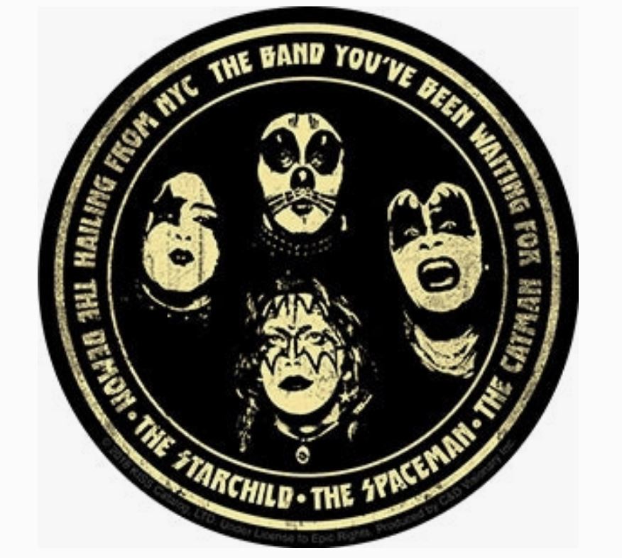 SALE. KISS Vinyl Sticker Car Decal - $2.99