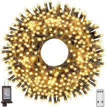 Christmas Lights, 33ft 100LED Fairy Lights, Waterproof Outdoor  (Warm Wh... - £11.52 GBP
