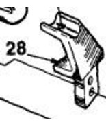 PART 698292 698292A HANDLE BAR BRACKET HOMELITE XL98  - $434.73 MXN