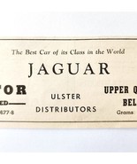 1954 Victor Limited Jaguar Car Dealer Automotive Advertisement Automobil... - $19.99
