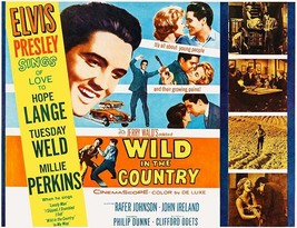 Wild In The Country - Elvis Presley - 1961 - Movie Poster - £26.09 GBP