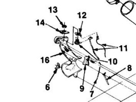 THROTTLE trigger HOMELITE 94452A UP04346 518091001 - £5.30 GBP