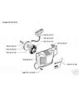 PART RECOIL STARTER SPRING HUSQVARNA CHAINSAW 501763101 - $18.69 CAD