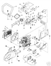 PART CLUTCH FOR MCCULLOCH TITAN 50, 57 CHAINSAW  - $32.67