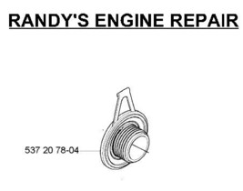 Oil pump pinion gear Husqvarna 537207804 537 20 78-04 - £12.73 GBP