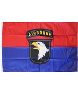 101st Airborne Division - 3&#39;X5&#39; Nylon Flag - £46.59 GBP