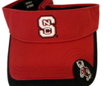 The Game Pro NC State Softball Red and Black Visor, Women&#39;s Size L - $9.49