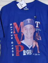 World Series  MLB  Texans 2023  MVP  Corey Seager #5  Fanatics  Size Large - $17.77