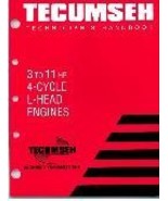 TECUMSEH PN 740049 3-11 HP L-HEAD ENGINE SERVICE MANUAL - $263.87 MXN