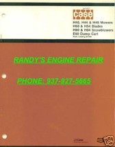 PARTS MANUAL H40 H44 H46 MOWER DECK CASE TRACTOR - $18.59