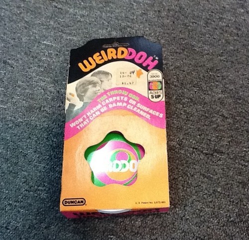 Vintage Duncan Weirddoh Throw Doh.   Rare Sealed Pack.   Yo Yo Yo-Yo  - $150.00