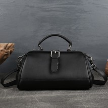 Vintage Women Shoulder Bag Luxury Genuine Leather Handbag Female New Embossed Re - £112.31 GBP