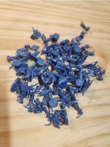 Risk Board Game Complete Replacement Blue Army of 59 Pieces Parts - £4.55 GBP