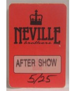 THE NEVILLE BROTHERS - ORIGINAL CLOTH CONCERT TOUR BACKSTAGE PASS  **LAS... - $10.00