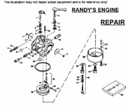 TECUMSEH 631970 631184 631183 spring + washers for carb - $7.53