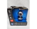 HP Webcam HD-2200 HD 720P 4MP 30FPS - $29.69