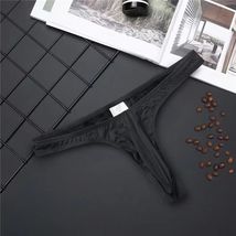  Underwear Seamless See-through Ultra-thin Thong G String Men Briefs Panties - £7.55 GBP