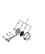 Echo 17720009560 recoil starter assy fits pb es series - $30.03