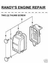 air CLEANER LID assembly Echo PB 403 413 603 611 620 - £10.47 GBP