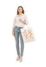 Women Tote Miss Adola Cotton Shopping Tote Flowers Design - $6.90