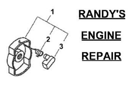 Starter Pawl Kit Echo 17720244331 Fits Trimmer Edger + - £23.76 GBP