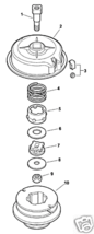 part spool echo trimmer p022006770 srm - £23.96 GBP