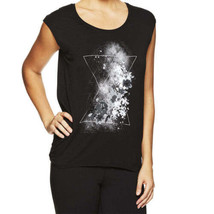Gaiam Womens Dani Graphic T-Shirt Size X-Small Color Black - £20.08 GBP