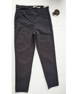 Larry Levine Work Pants Women Size 6 Blue Slacks Dressy Career Slim Ankl... - €20,25 EUR